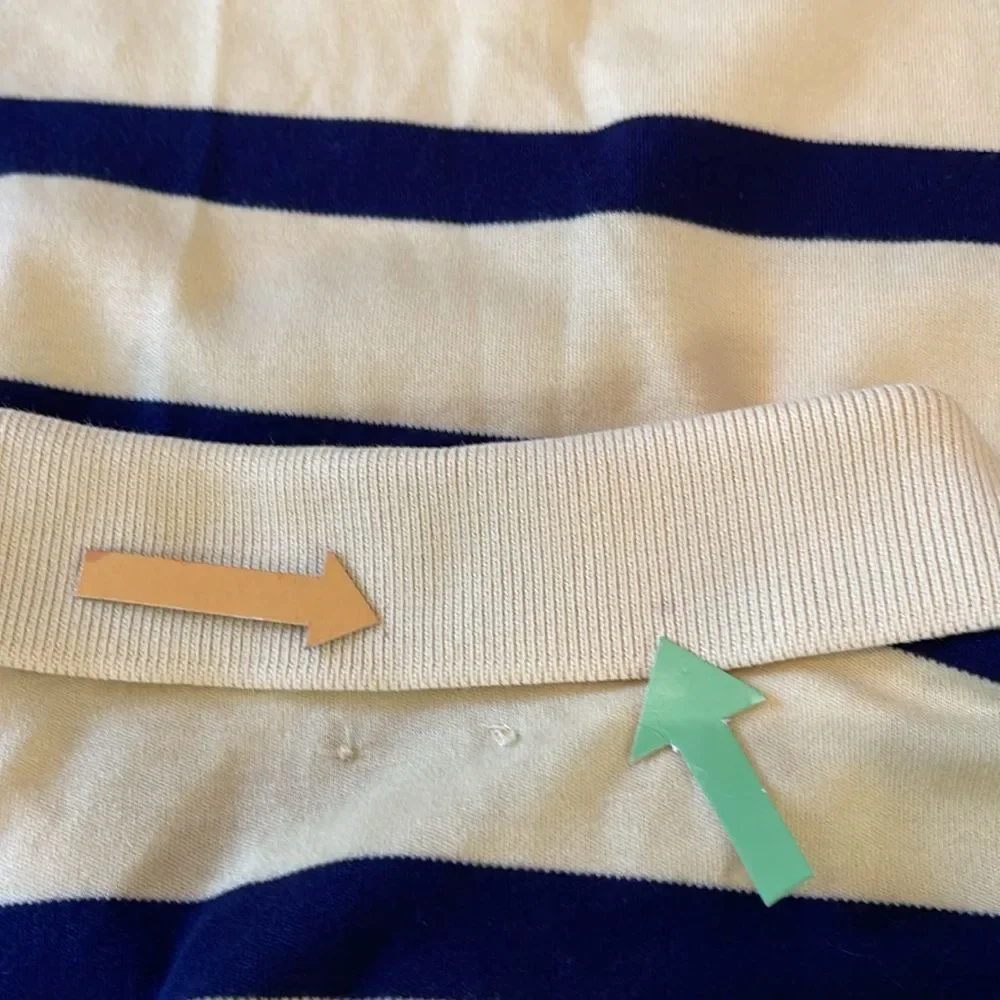 Polo Ralph Lauren Classic Fit Men’s SP - Small Petite Yellow with Navy Stripe